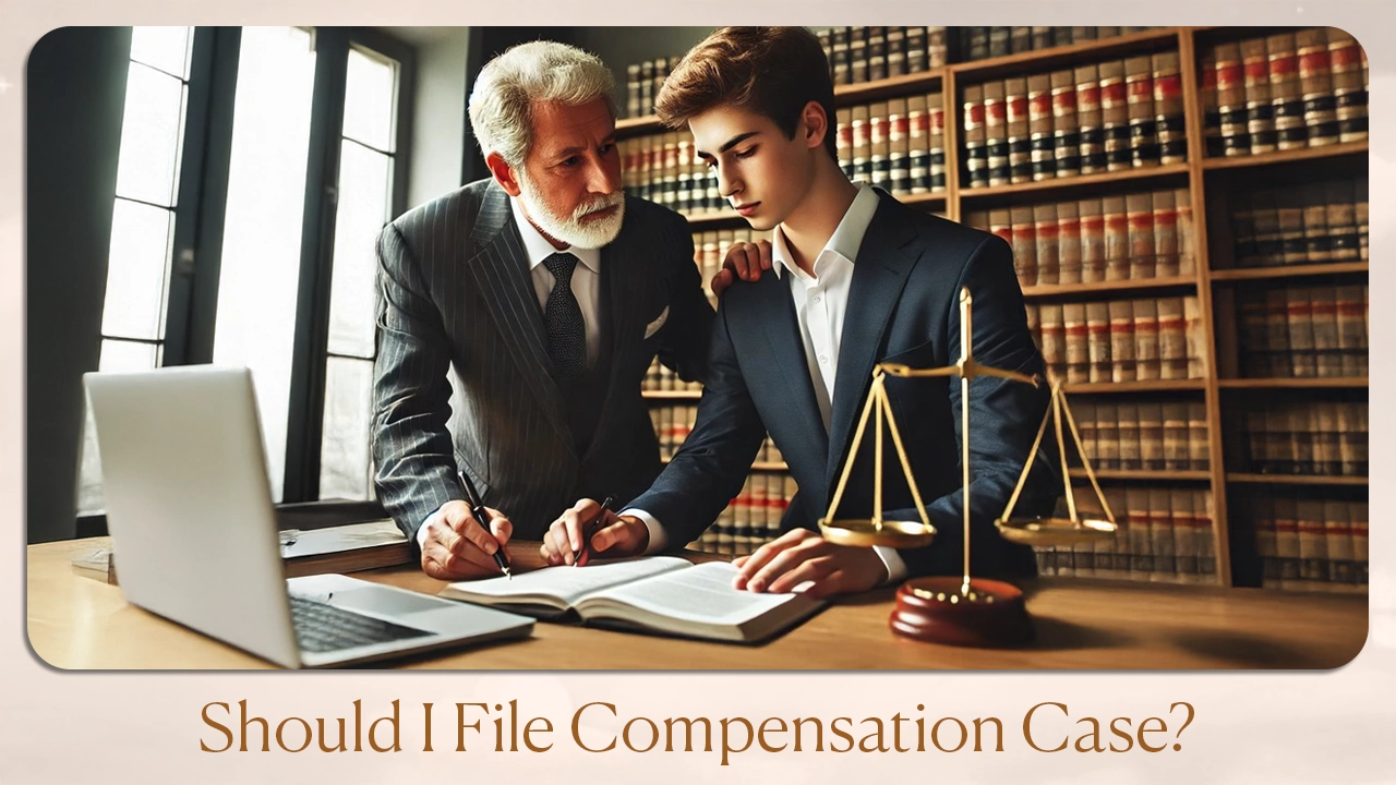 Should I file compensation case